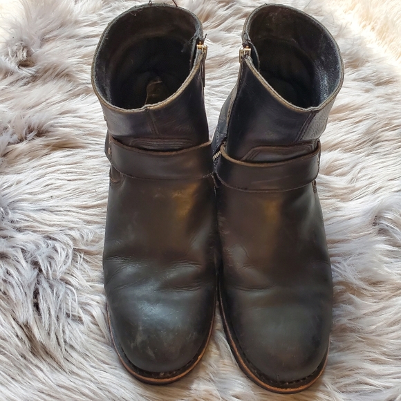 Men’s Harley Davidson Monterey Side Zip Up Boots 95002 - Picture 6 of 17